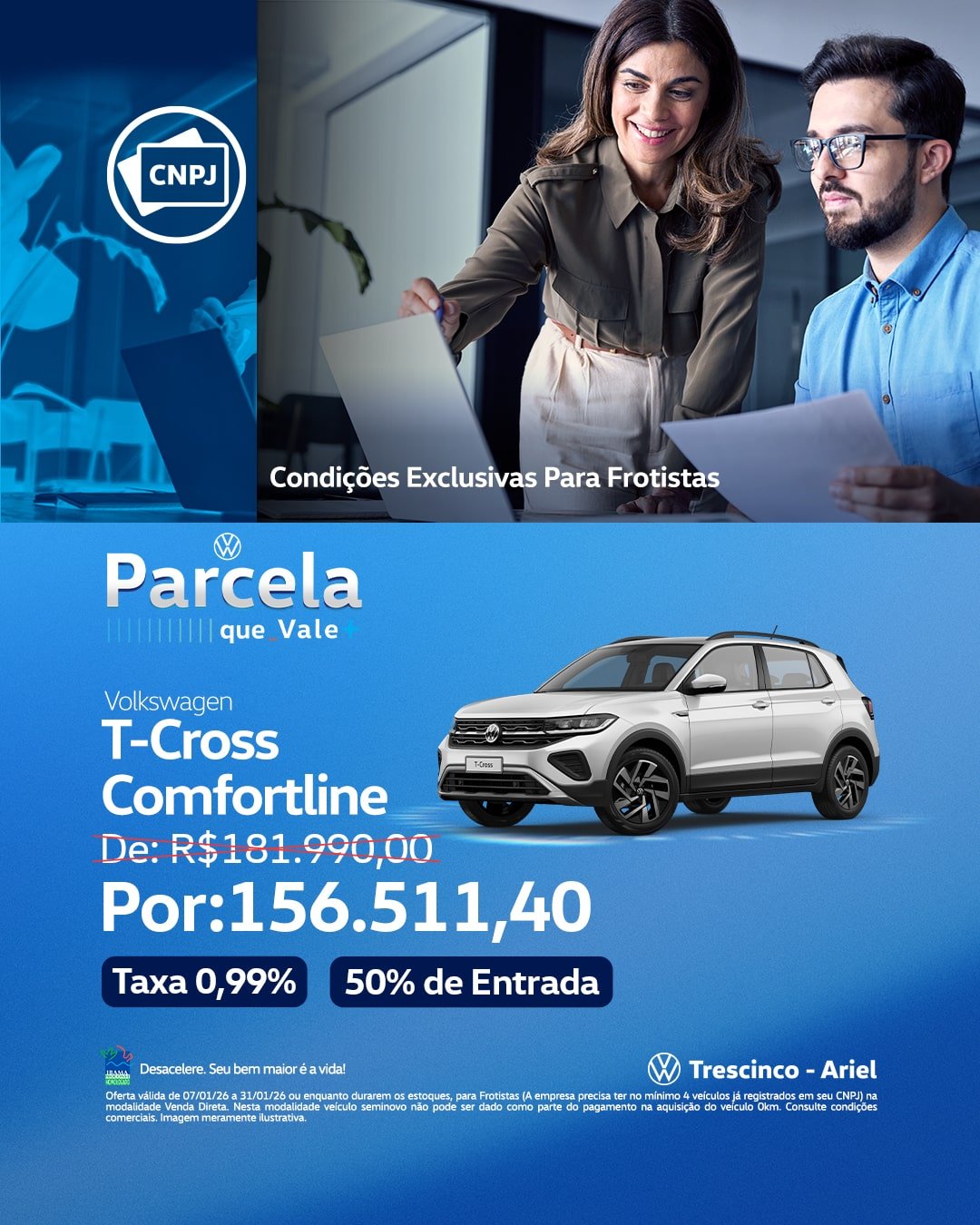 Desconto Exclusivo Para Frotistas