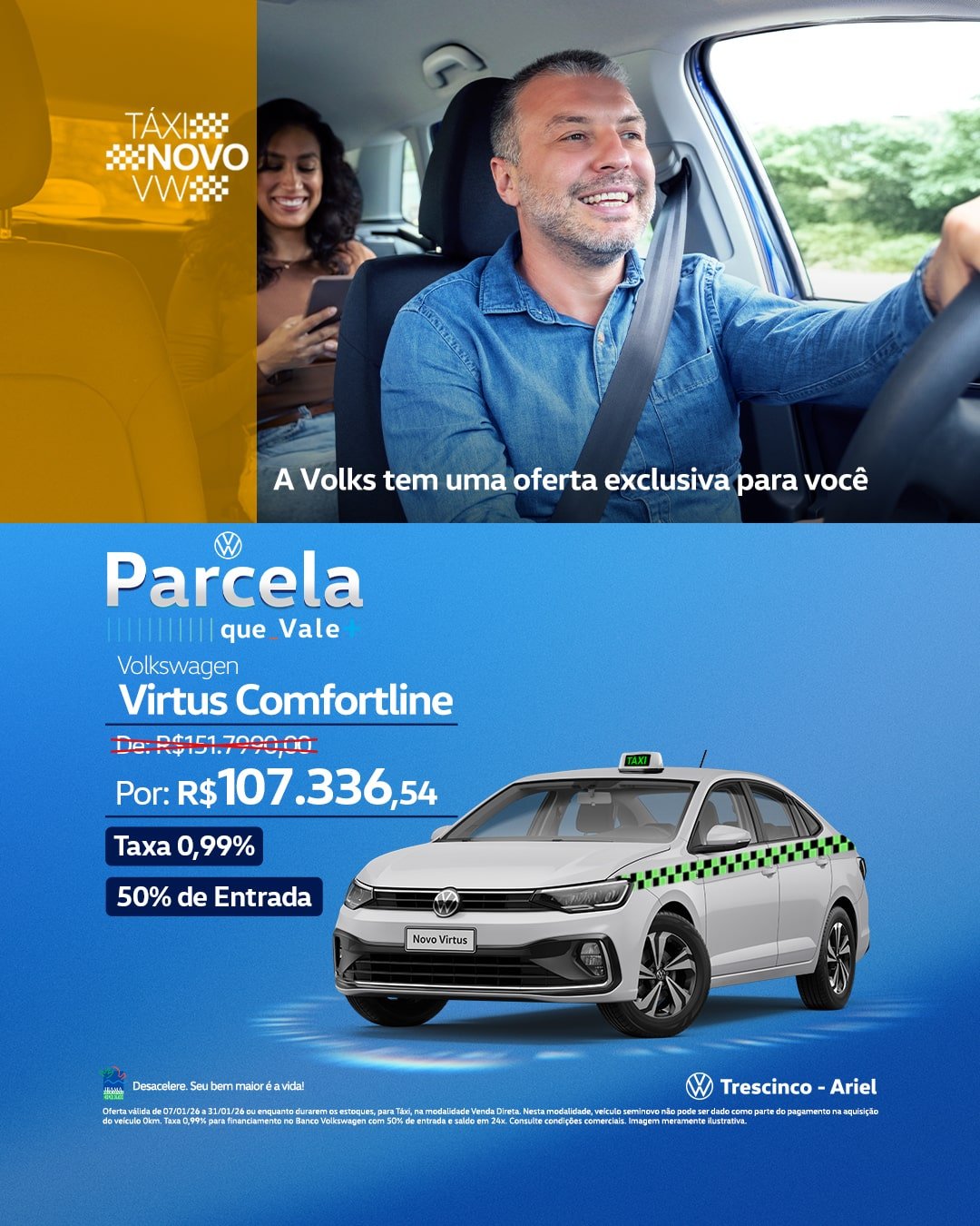 Desconto Exclusivo Para Táxi