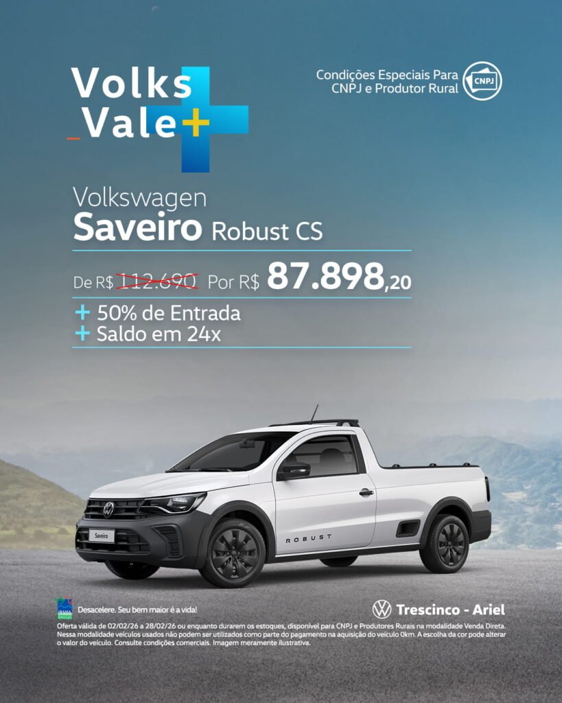 Saveiro Robust CS Com Desconto