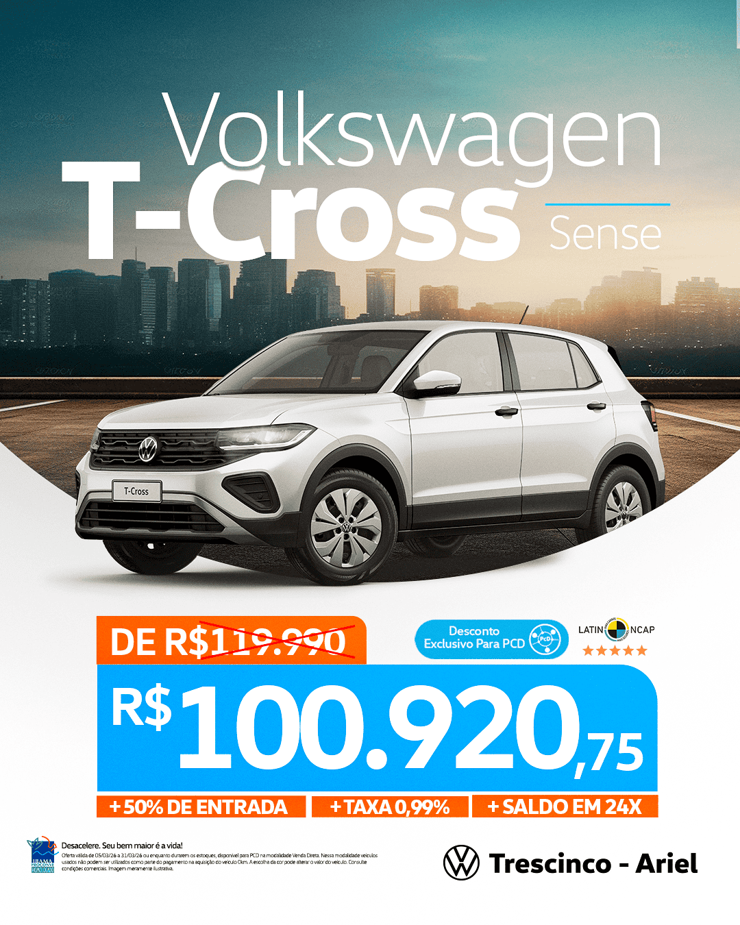 Oferta Exclusiva Para PCD.