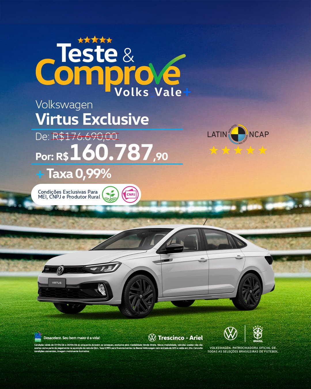 Desconto Exclusivo Para MEI, CNPJ e Produtor.​